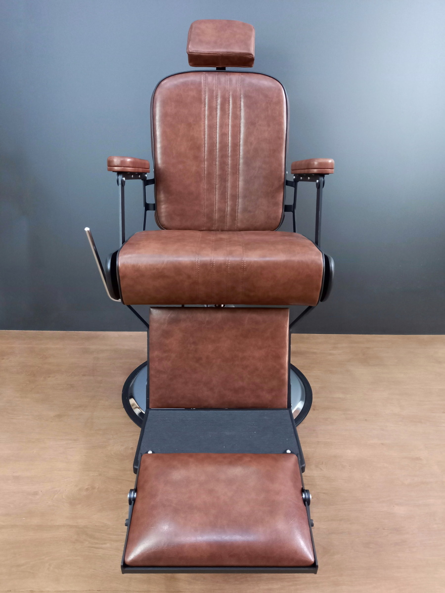 Cadeira de Barbeiro Steel 883 Cromo